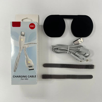 Charging Cable Silicone Non-Slip Pads Kit for PS5 VR2