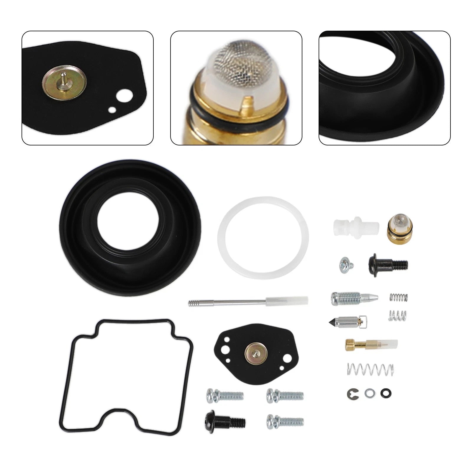 Carburetor Rebuild Kit for Suzuki DRZ400 DRZ400E DRZ400S DRZ400SM (T9)