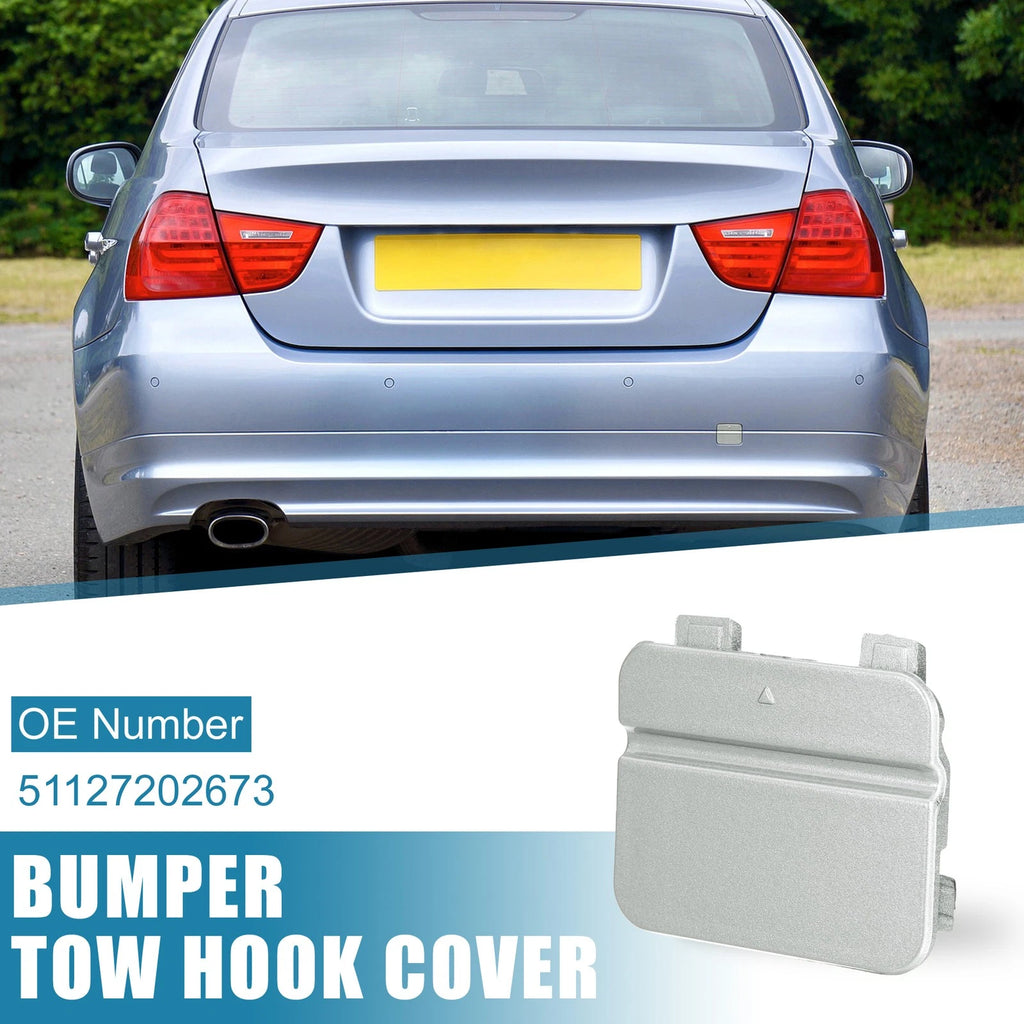 Rear Bumper Tow Hook Cover Replacement for BMW 3 Series E90 E91 (2009–2012)