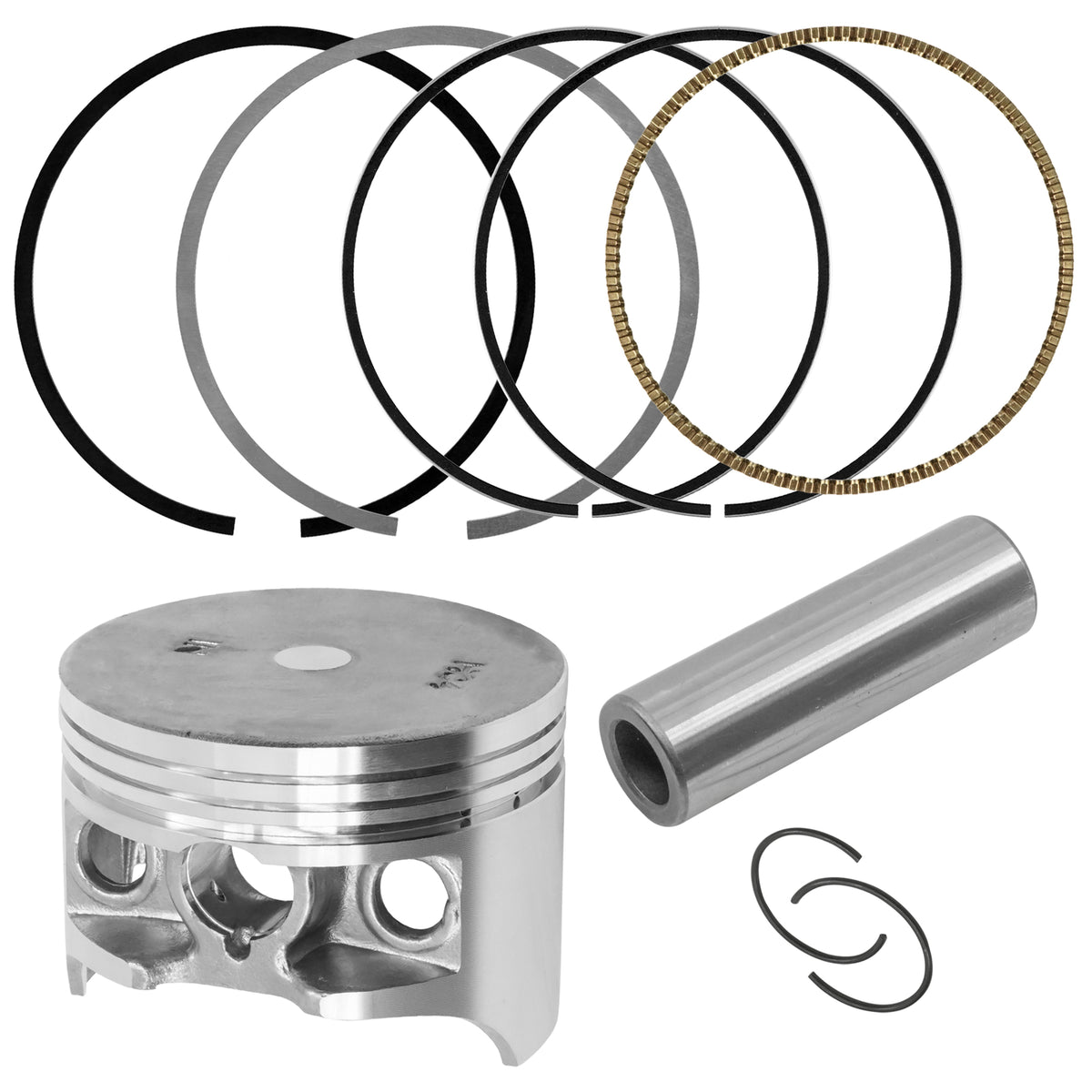 Engine Piston and Ring Kit Replacement for Honda TRX300 Fourtrax (1988–2000)