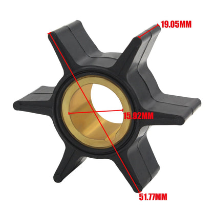 Water Pump Impeller for Johnson Evinrude/OMC 25HP (18-3052, 388702)