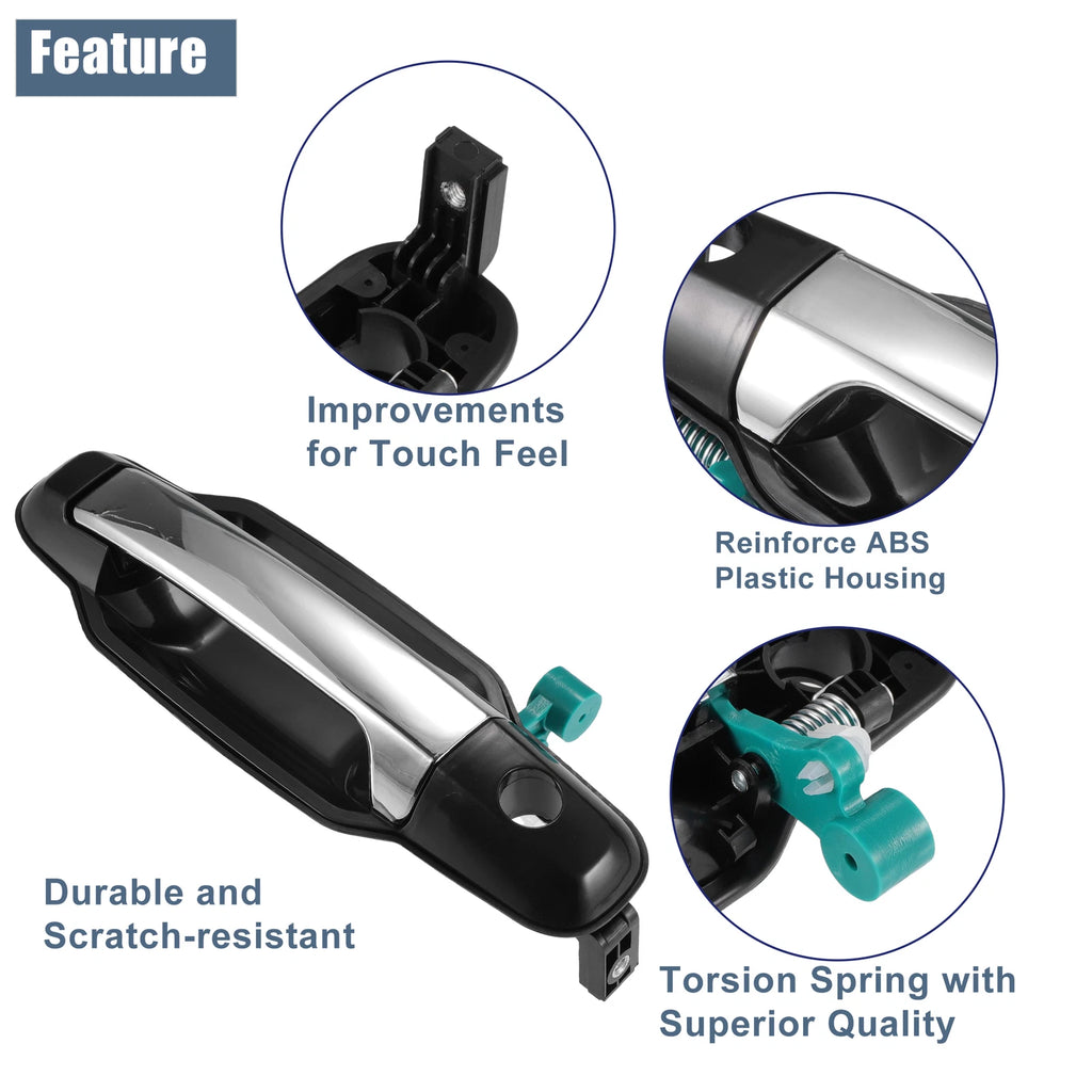 Front Left Door Handle for Kia Sorento EX (2003–2006)