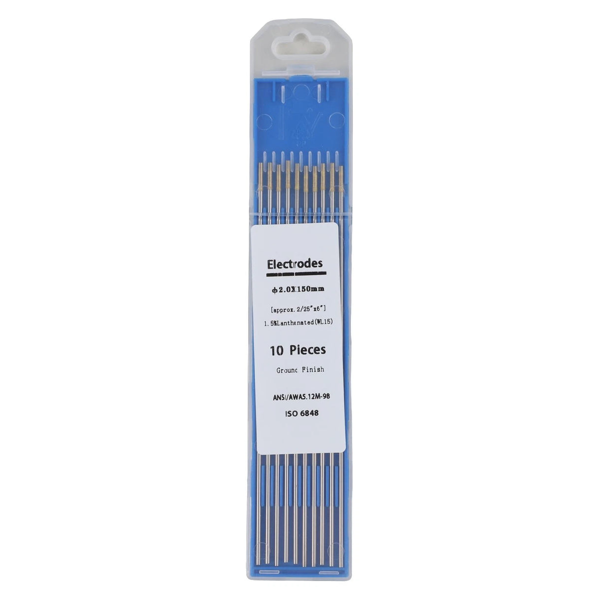 10PCS WL15 Lanthanum Electrodes for Metal and Alloy Welding