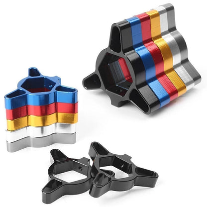 2X 19mm CNC Aluminum Hexagon Fork Preload Adjuster Universal