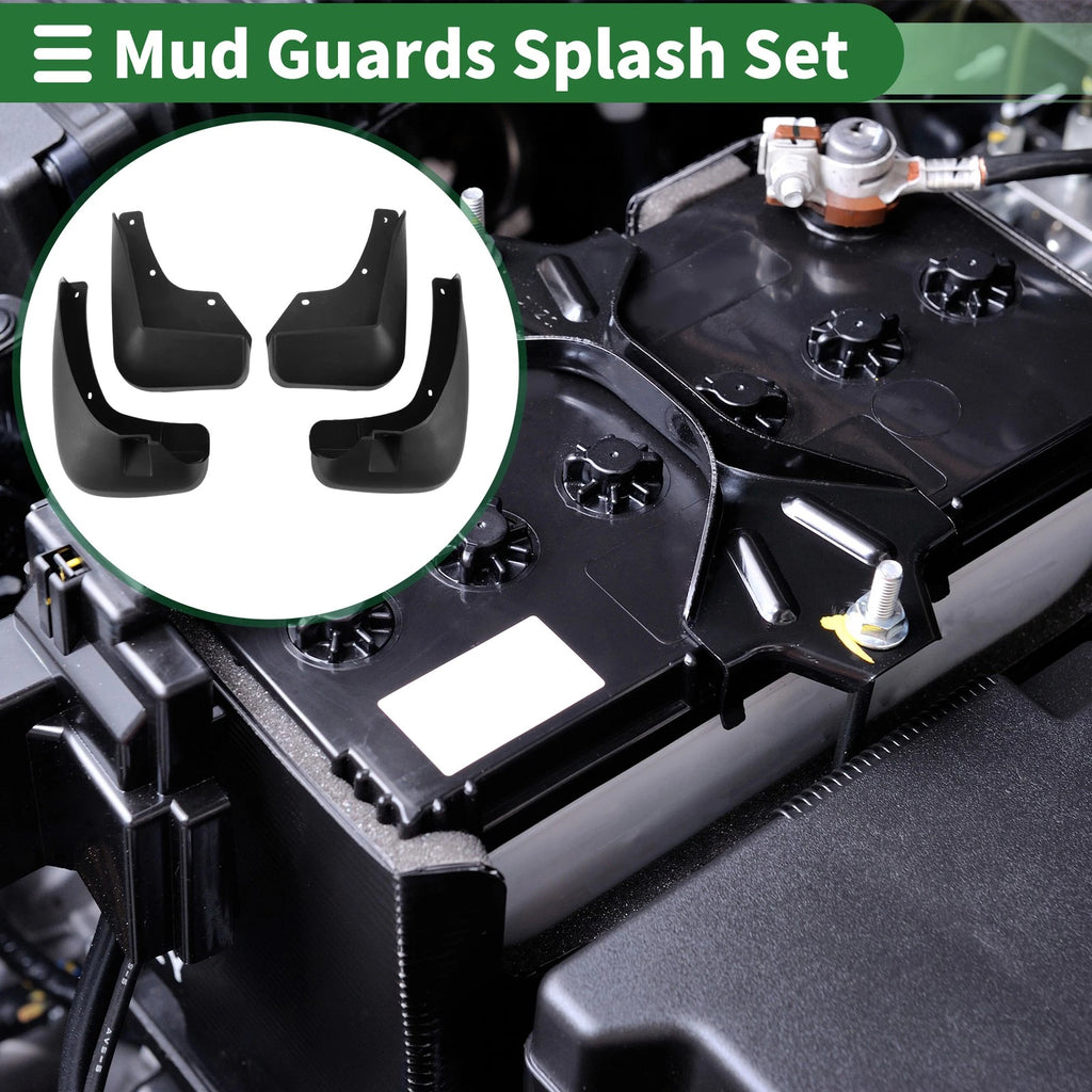Mud Flaps Splash Guards with Mount Accessories for Chevrolet Captiva (2015–2019)