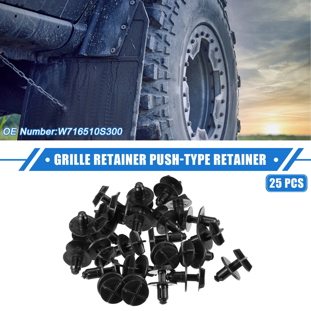 25 Pcs Grille Retainer Clips for Ford Explorer (2020–2023)