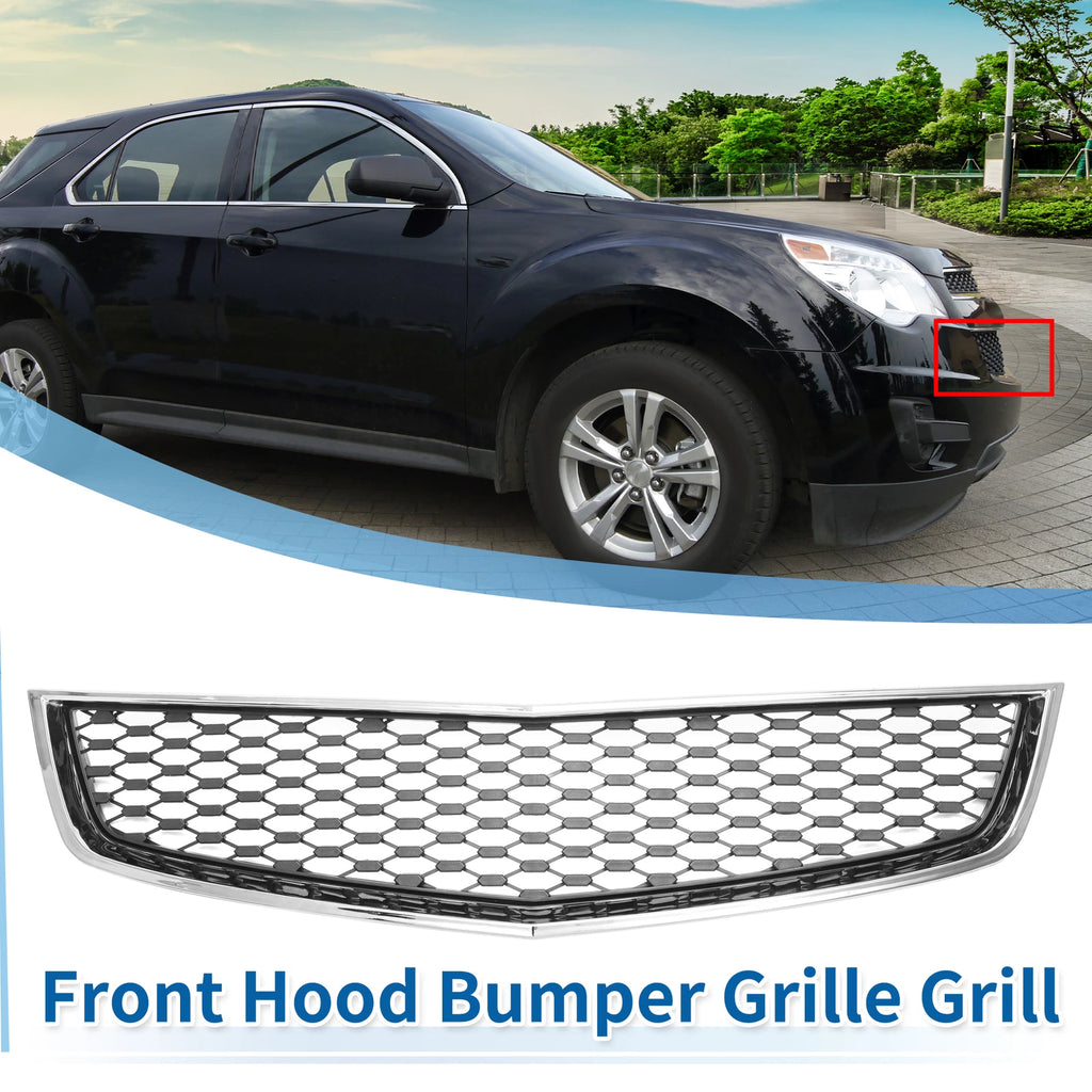 Front Lower Bumper Grille for Chevrolet Equinox (2010–2015) Chrome