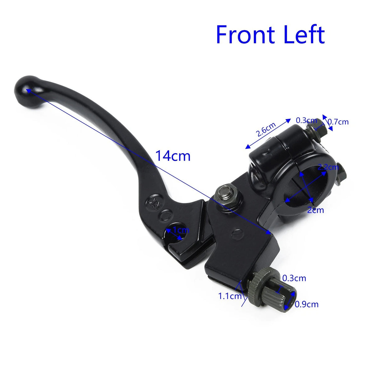 Set of 2 Black Brake Levers for Honda XR50 CRF50 (2000–2023)