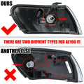 Parking Corner Clear Lens Light Cover for Toyota Corolla AE100 AE101 (1993–1997)
