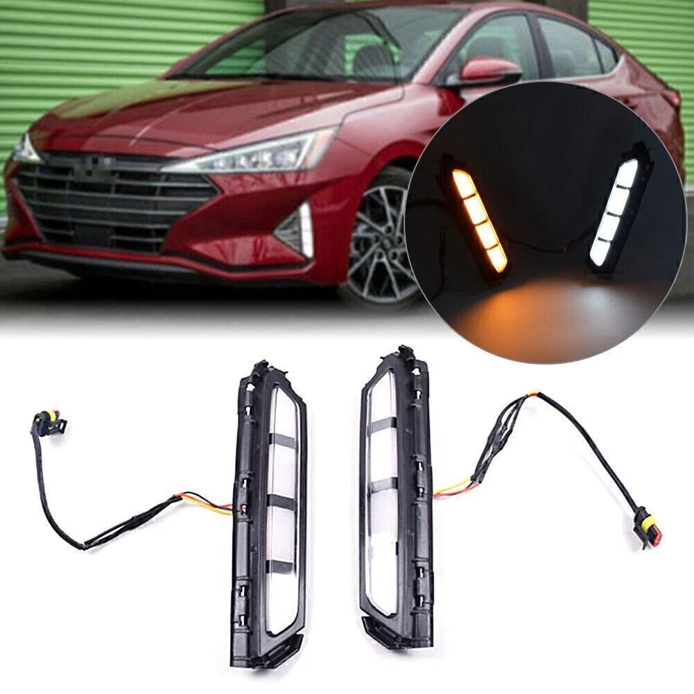 DRL LED Daytime Running Light for Hyundai Elantra (2019–2020)