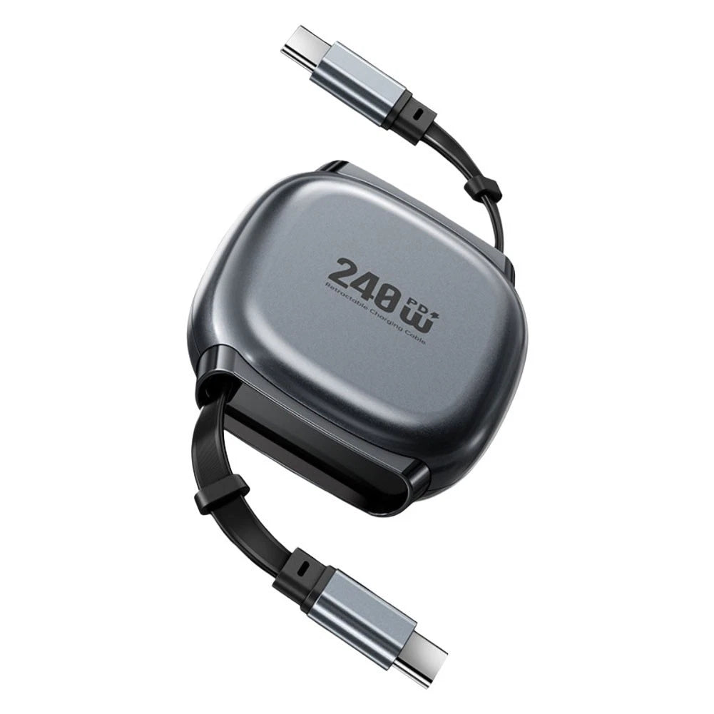 Retractable 240W USB C to USB C Cable Fast Charging PD3 (2023–2023)