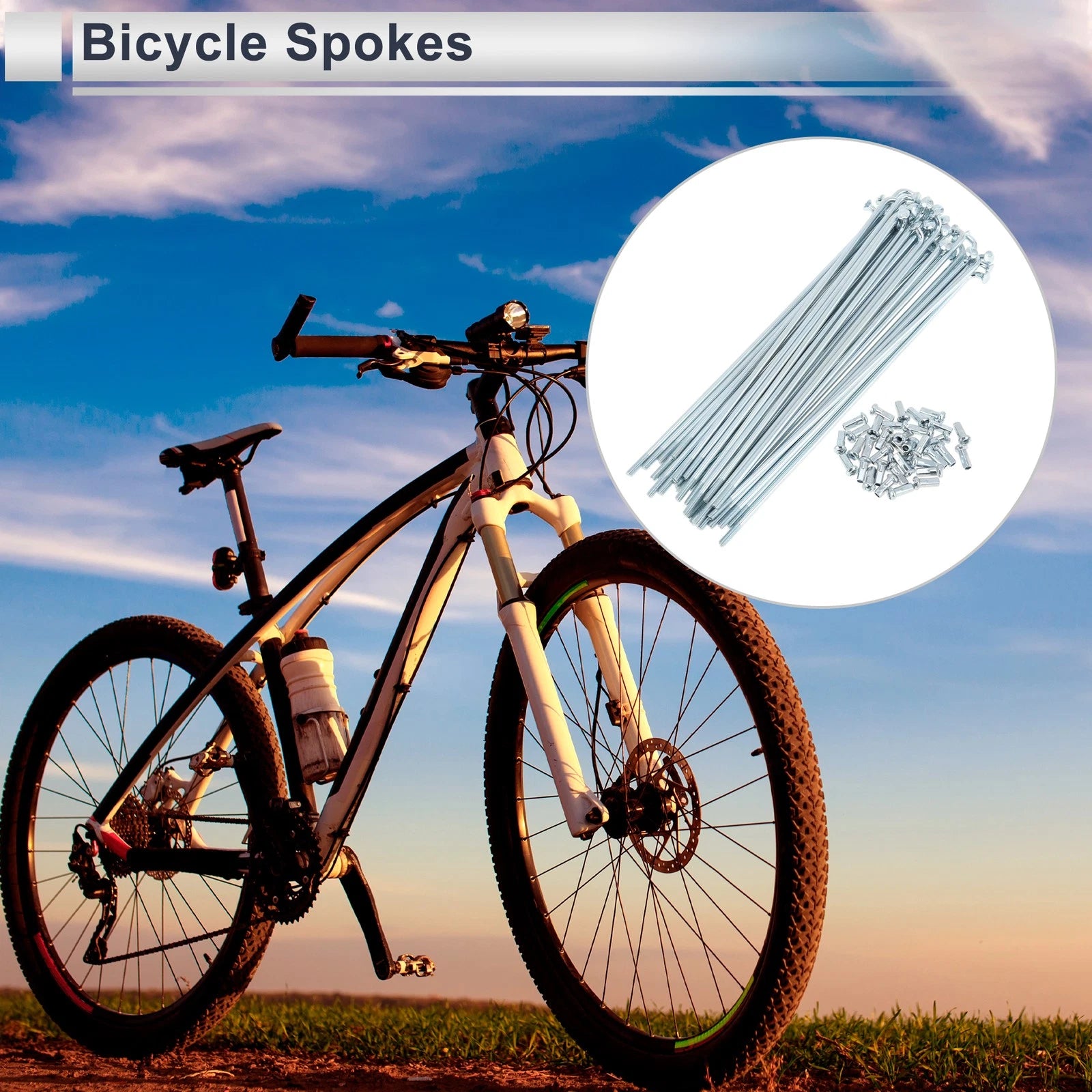 Spoke Nipple Set 12G 154mm Replacement for Bicycle (2005–2015)