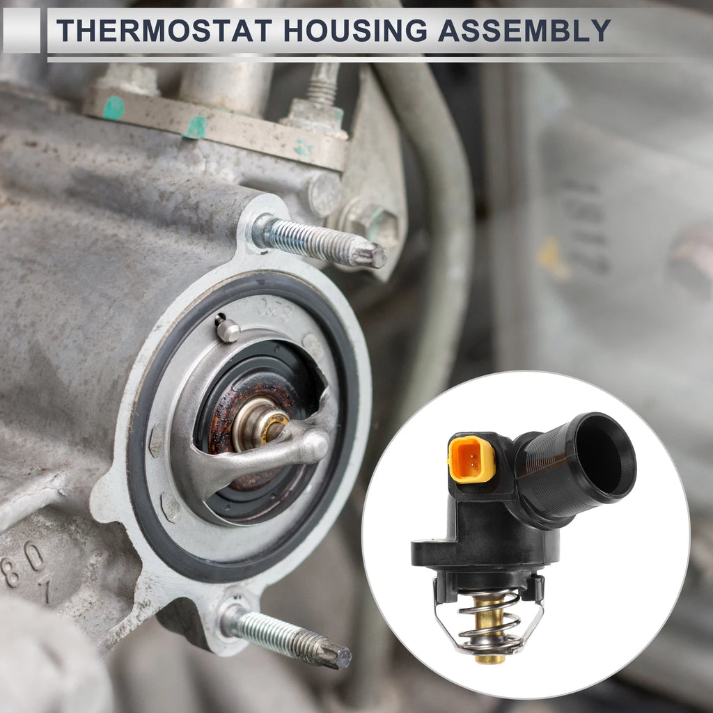 Engine Coolant Thermostat Housing Assembly for Peugeot 1007 (2005–2017)