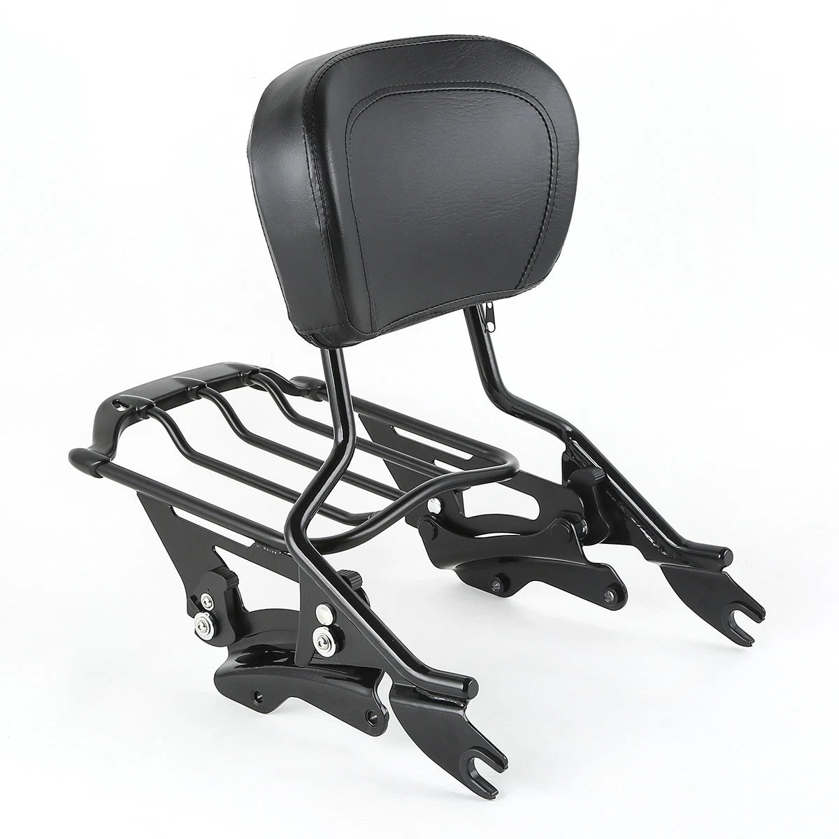 Sissy Bar Backrest Luggage Rack for Harley Touring Models (2014–2023)