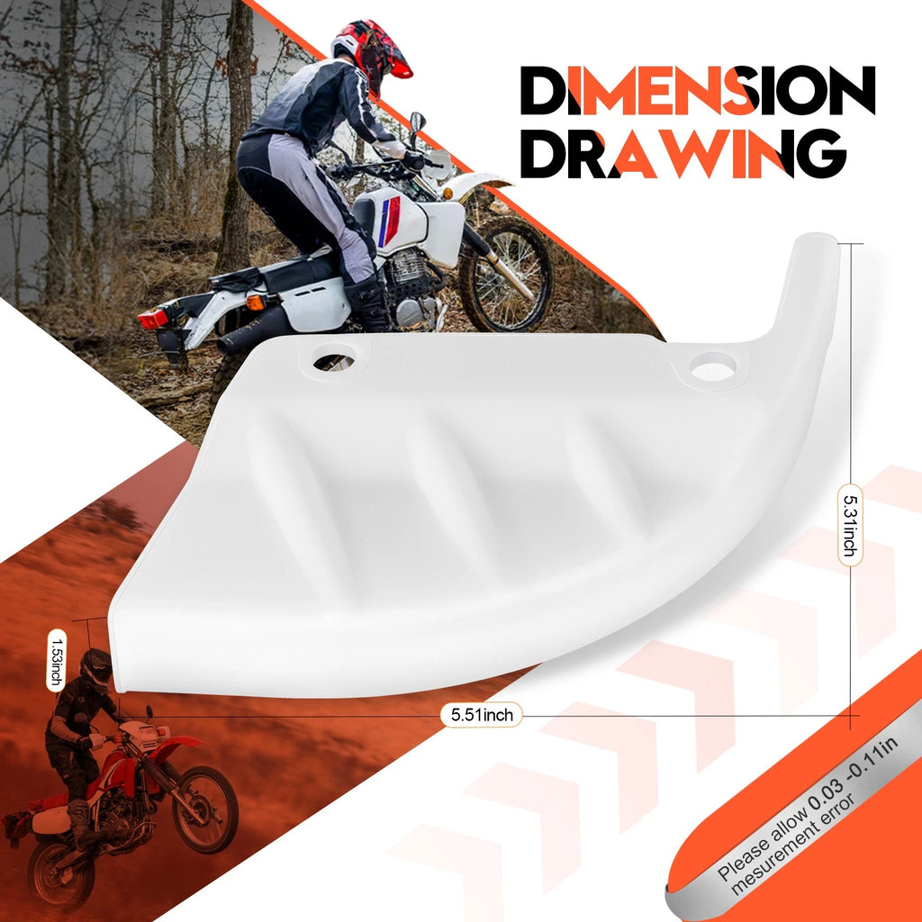 Rear Disc Brake Guard Cover for Honda XR250R XR400R XR600R XR650L (1996–2007) 43330-KZ1-670