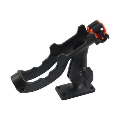Adjustable Fishing Rod Holder for Kayaks (Rotatable, Silicone Sleeve)