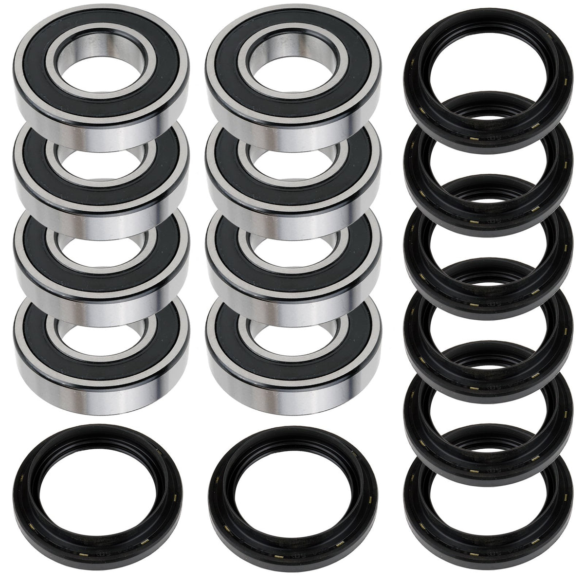 Wheel Knuckle Bearing Seal Front Rear for Yamaha Viking VI YXC700 (2015–2018)