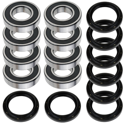 Wheel Knuckle Bearing Seal Front Rear for Yamaha Viking VI YXC700 (2015–2018)