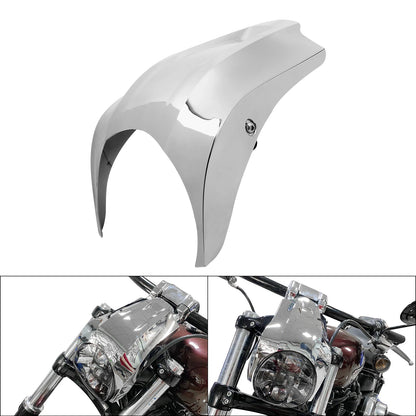 Front Headlight Fairing Cover for Harley Softail Breakout (2018–2023) Chrome