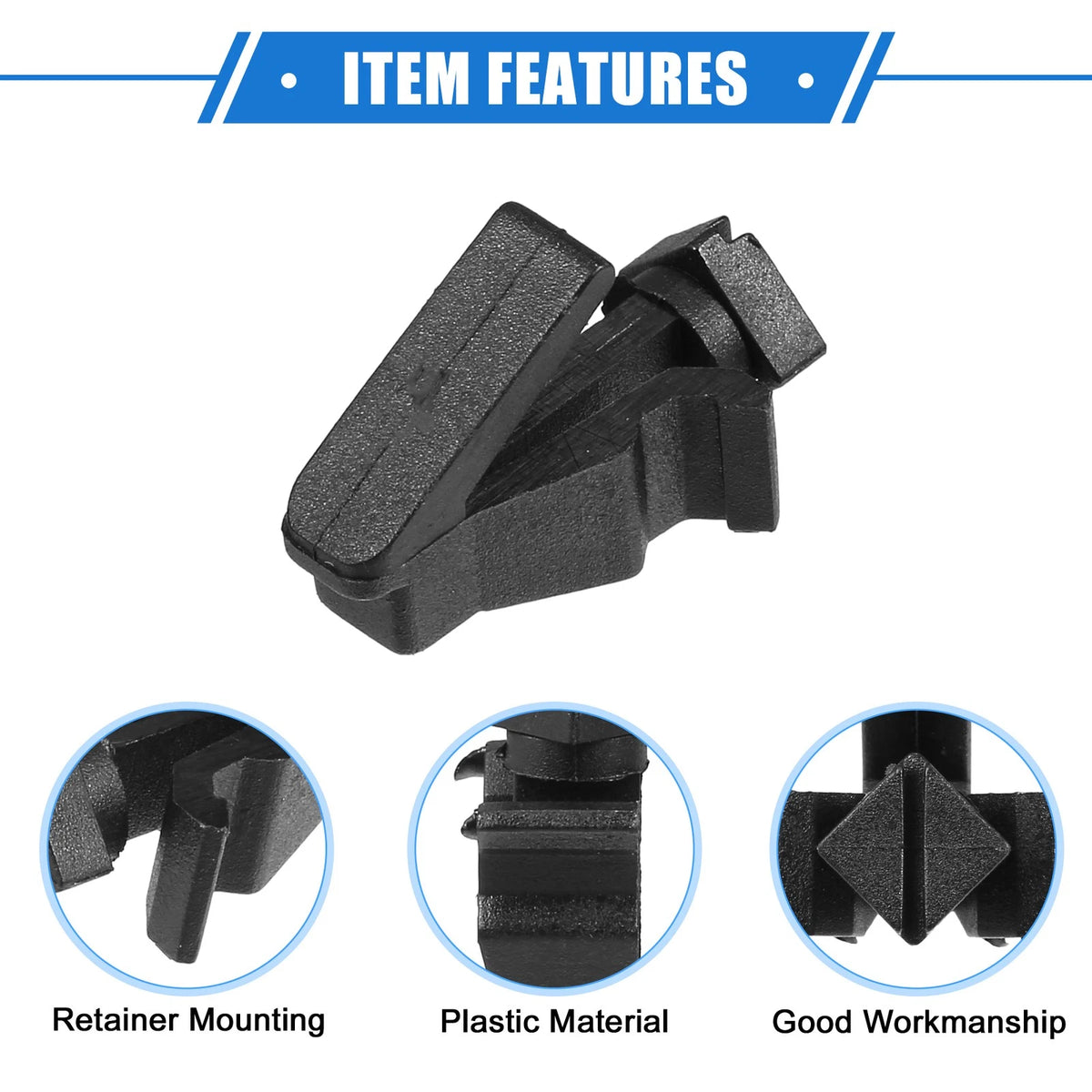 25 Pcs Front Grille Bumper Cover Clip for Nissan Altima (2002–2004)