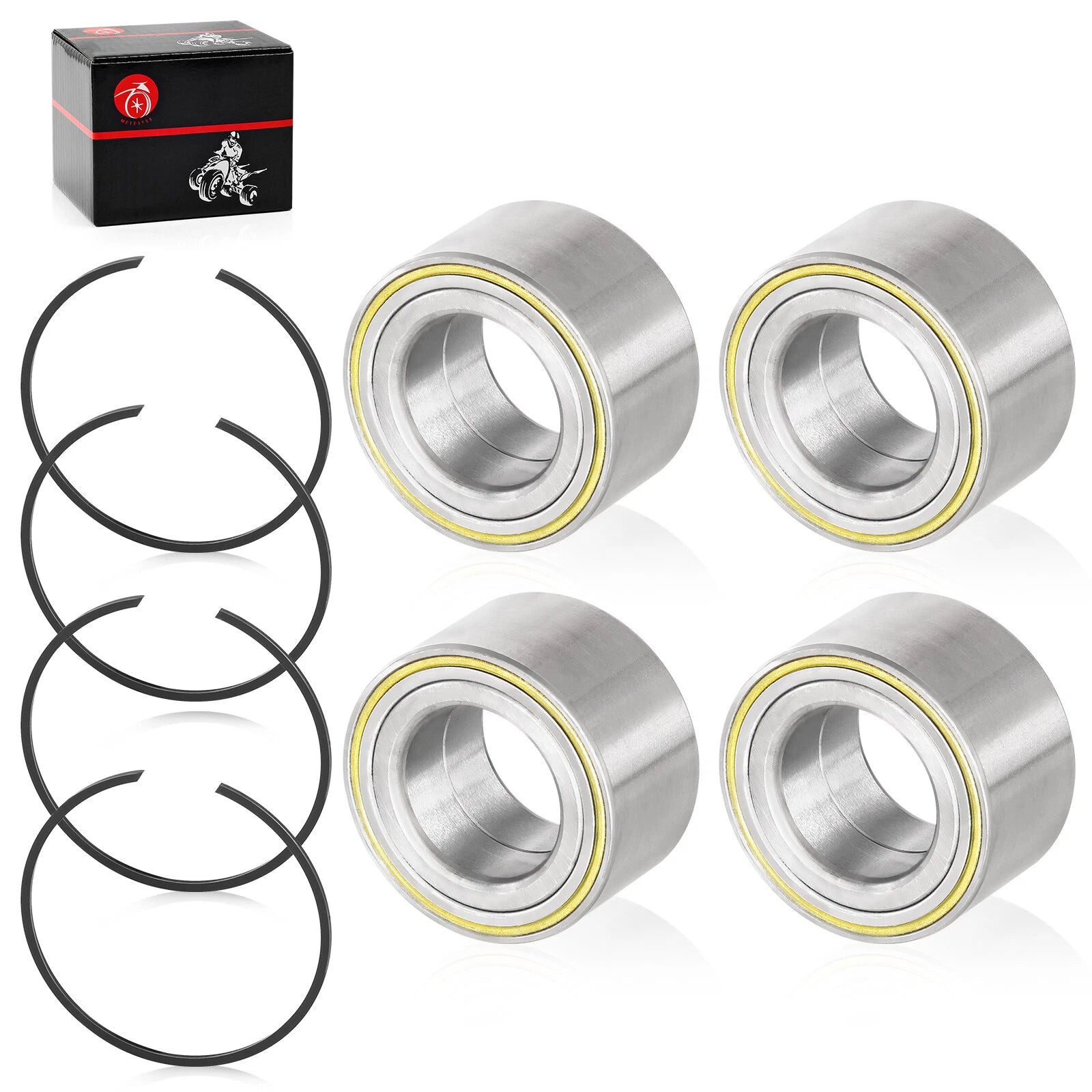 4X Front Rear Wheel Bearing Circlip for Can-Am Maverick Max Turbo R RR (2019–2023)
