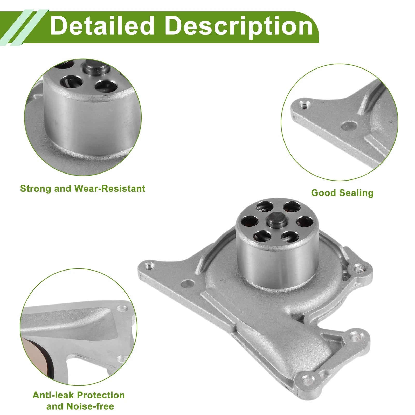 Engine Water Pump for Renault Captur (2013–2023) No. 7701478830