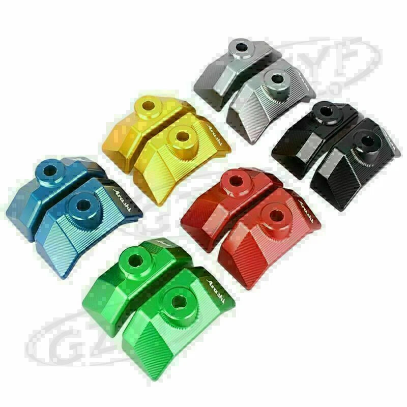 CNC Rear Fork Spindle Chain Adjuster Block for Kawasaki Z800 (2012–2015)