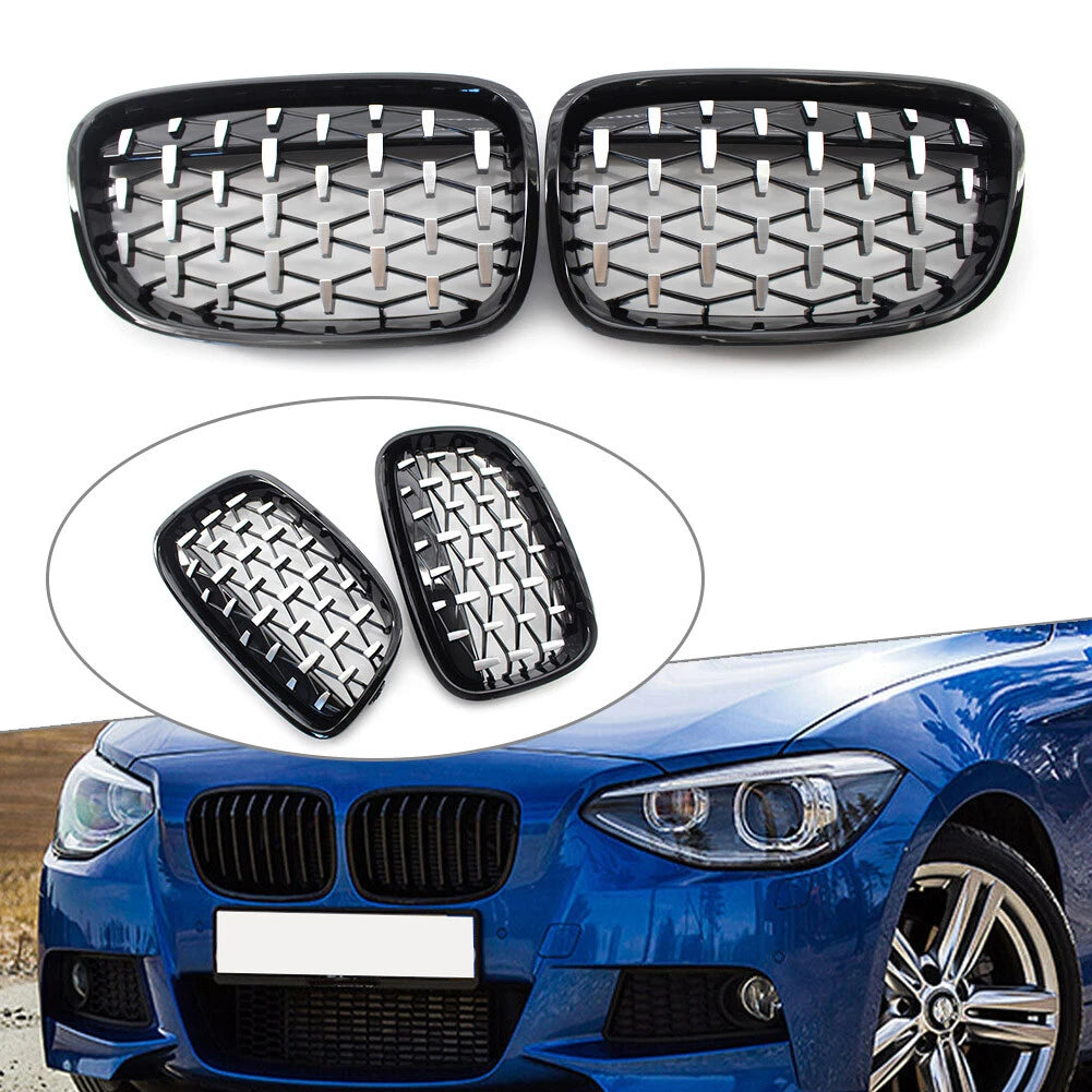 Chrome Front Grille for BMW 1 Series F20 F21 (2011–2014)