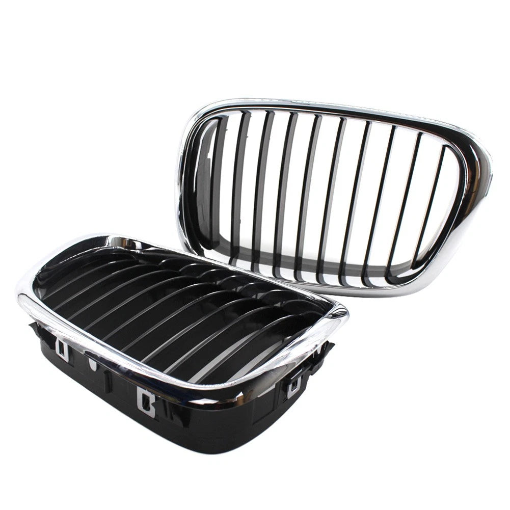Front Hood Kidney Grille for BMW 5-Series E39 (1997–2004) 51137005837, 51137005838