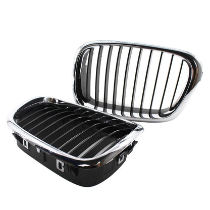 Front Hood Kidney Grille for BMW 5-Series E39 (1997–2004) 51137005837, 51137005838