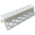 10 Hole Drill Guide for PVC Pipe 15mm Precision Spacing