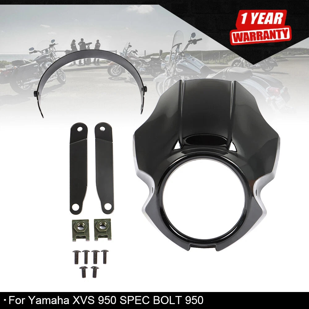 Headlight Fairing Windshield Cover for BOLT XVS 950 SPEC (2013–2022)