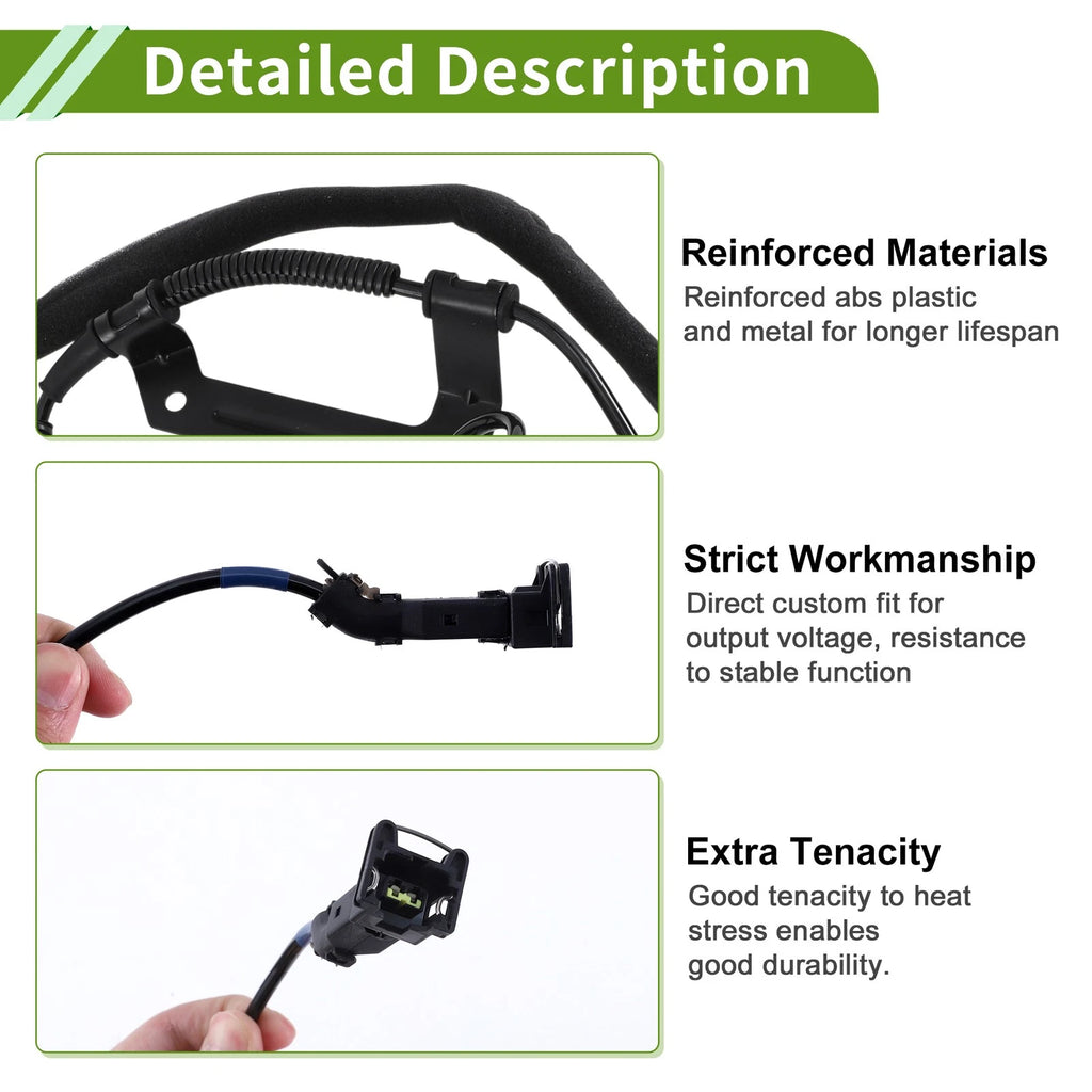 ABS Wheel Speed Sensor Replacement for Hyundai Santa Fe (2006–2012)
