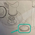 Skimmer Sand Adapter for SFX Conversion Plate (Tool-free Installation)