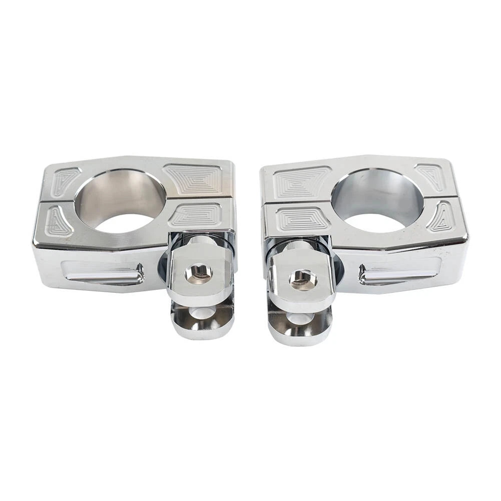 Engine Guard Highway Crash Bar Mount Foot Peg Clamp Bracket for Harley