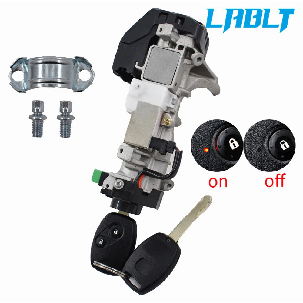 Ignition Switch Cylinder Lock with 2 Keys for Honda Civic (2006–2011)