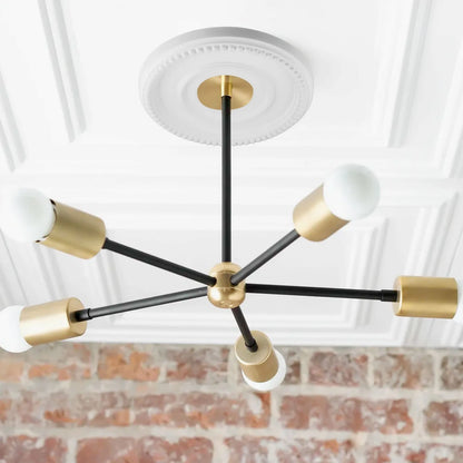 Chandelier Medallion for Easy Installation (100mm Inner Diameter, 315mm Outer Diameter)