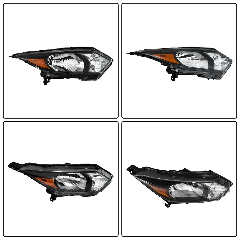 RH Headlight for Honda HR-V (2016–2018) Halogen Clear Lens