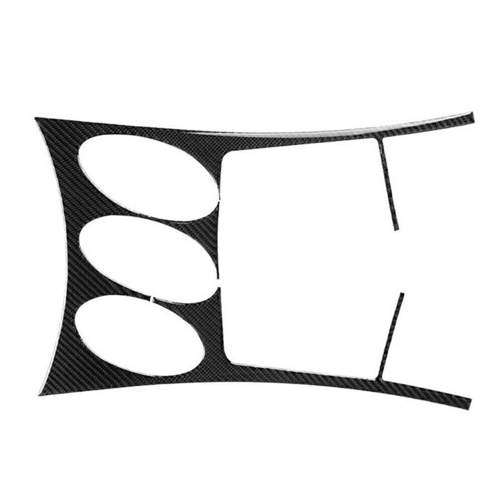 Carbon Fiber Interior AC Control Panel Cover Trim for Nissan 350Z (2006–2009)