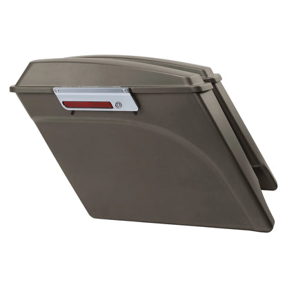 5" Stretched Hard Saddlebags for Harley Touring Electra Street Glide (1993–2013)