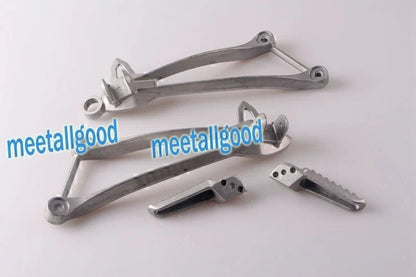Rear Passenger Foot Pegs for Kawasaki Ninja ZX10R (2008–2010)