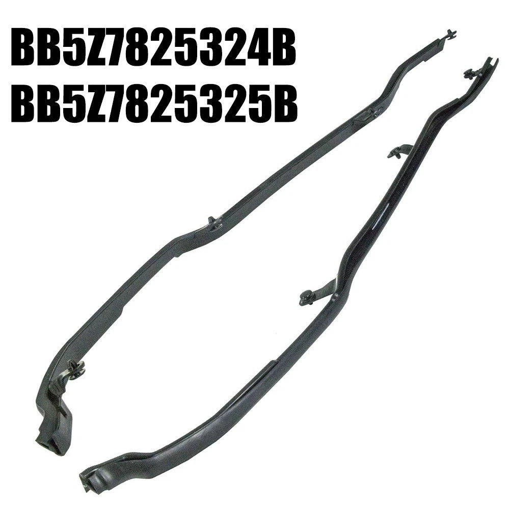 Pair Rear Door Weatherstrip Seal for Ford Explorer (2011–2019)