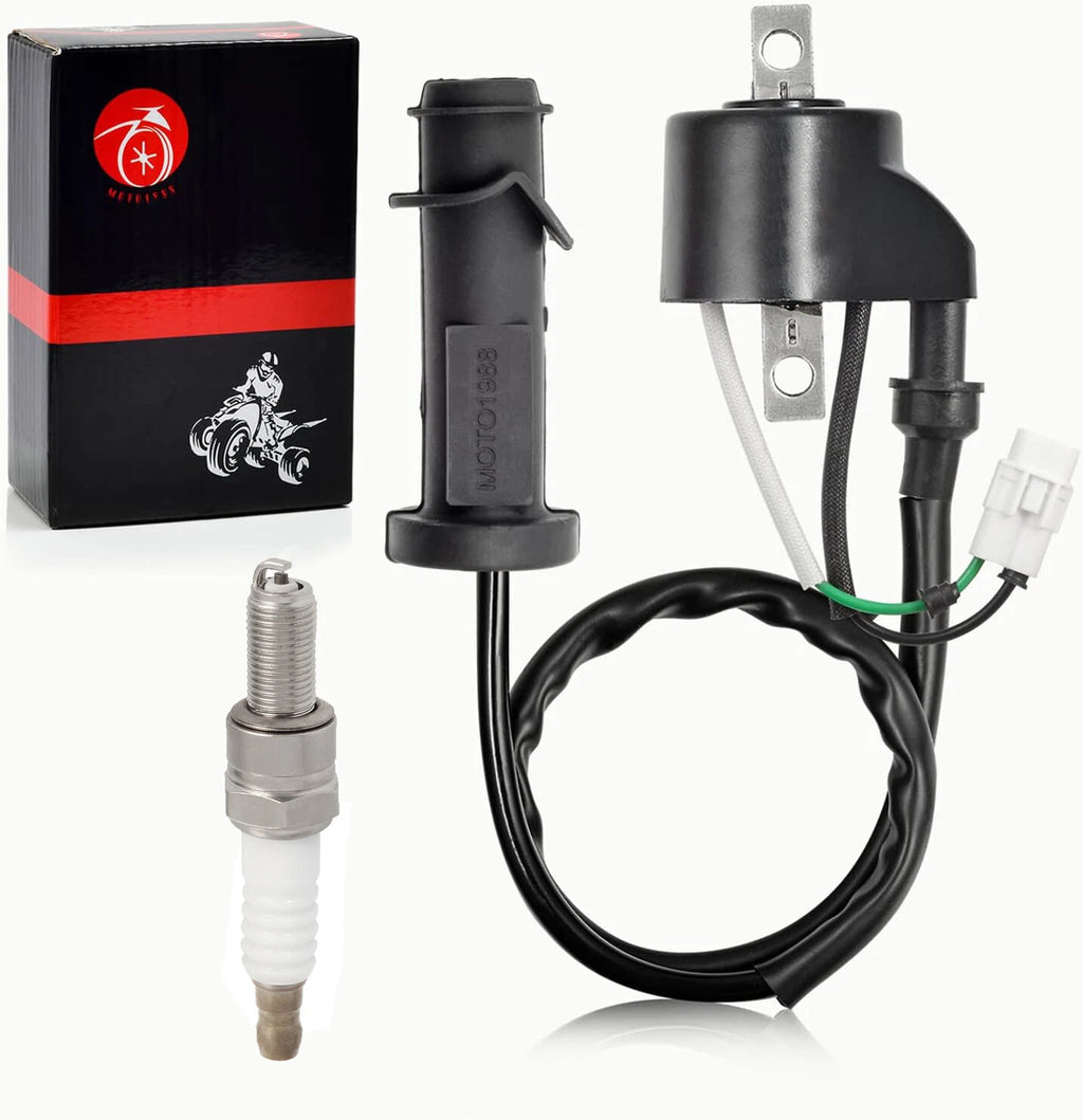 Ignition Coil Pack & Spark Plug Kit for Arctic Cat 650 4x4 H1 (2006–2011)