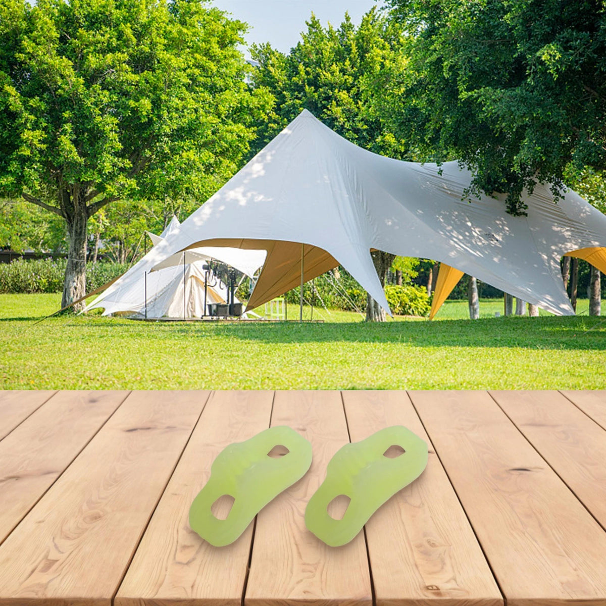 Luminous Rope Buckle for Tent (Outdoor Use)