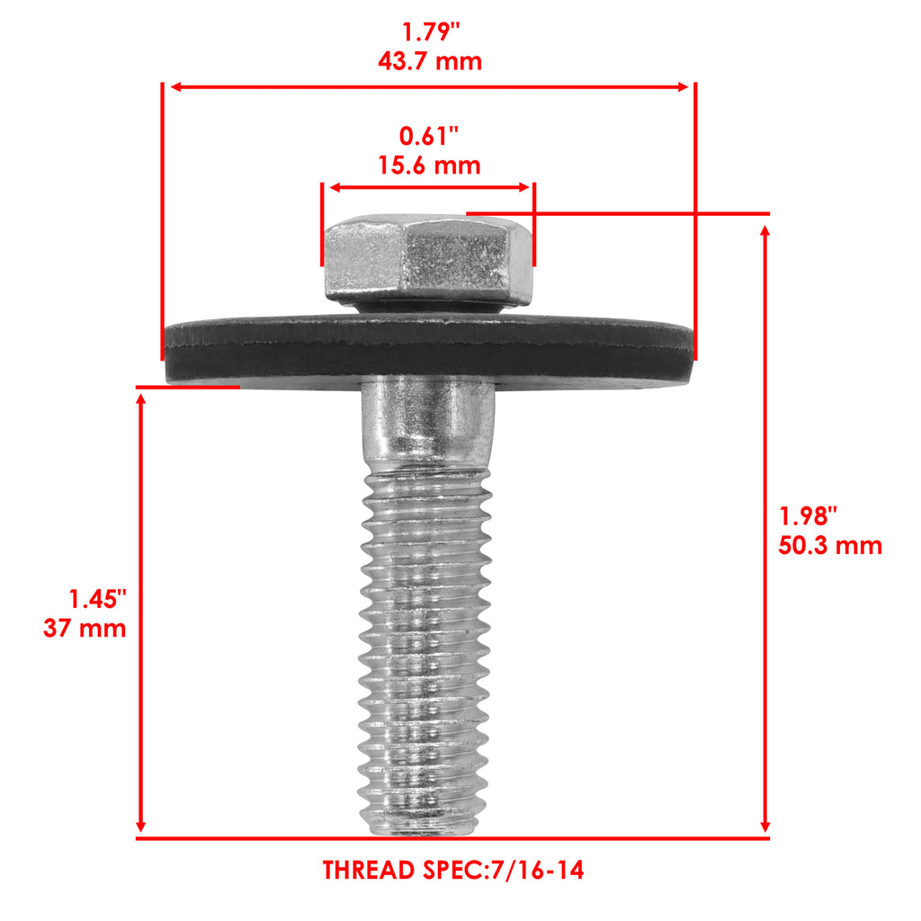 Deck Blade and Bolt Replacement Kit for John Deere 108 111 112 (1960–1970)