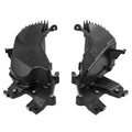 Black Fairing Storage Glove Boxes for Harley Road Glide (2015–2024)