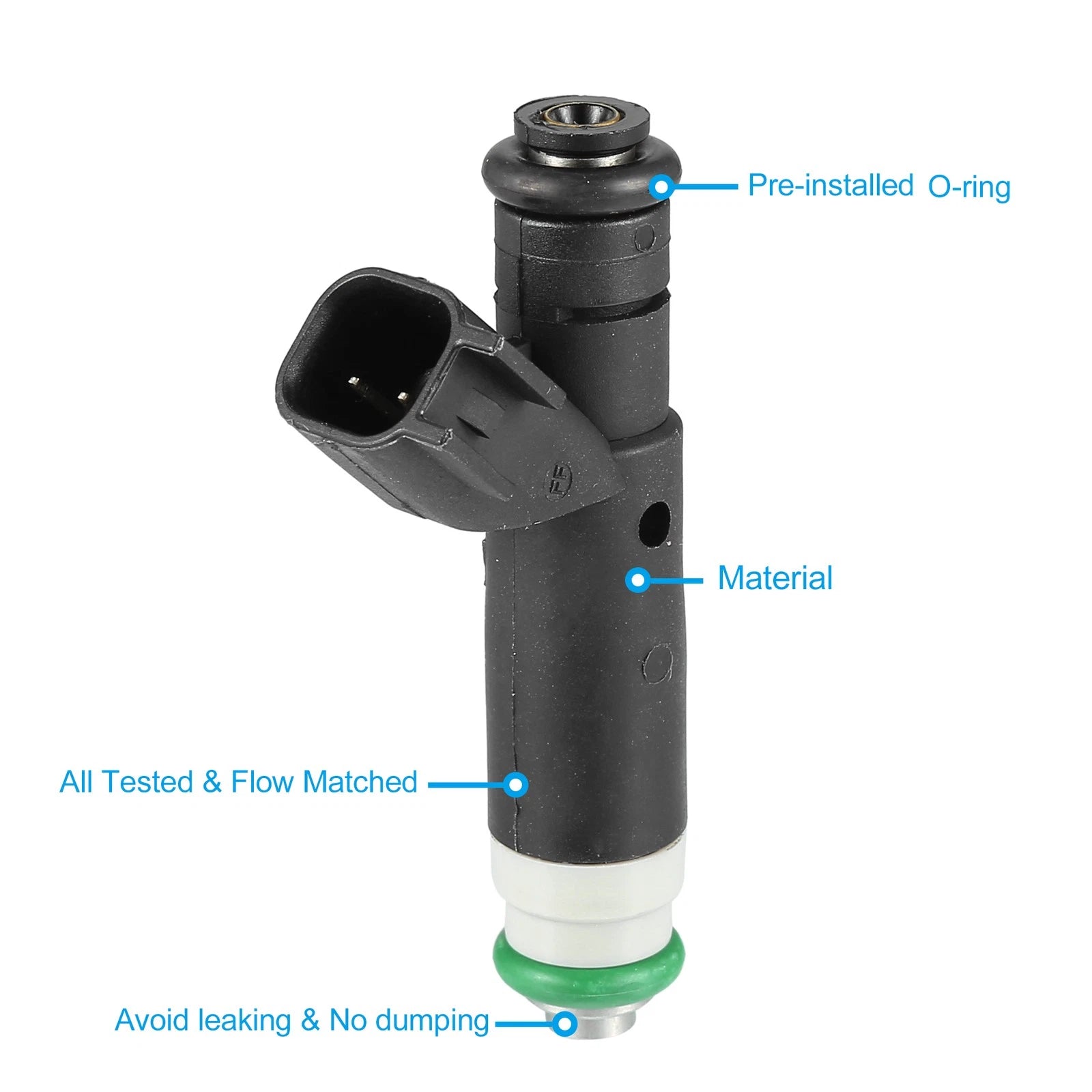 8Pcs Fuel Injector Nozzle Replacement for Dodge Dakota Durango (1987–1999)