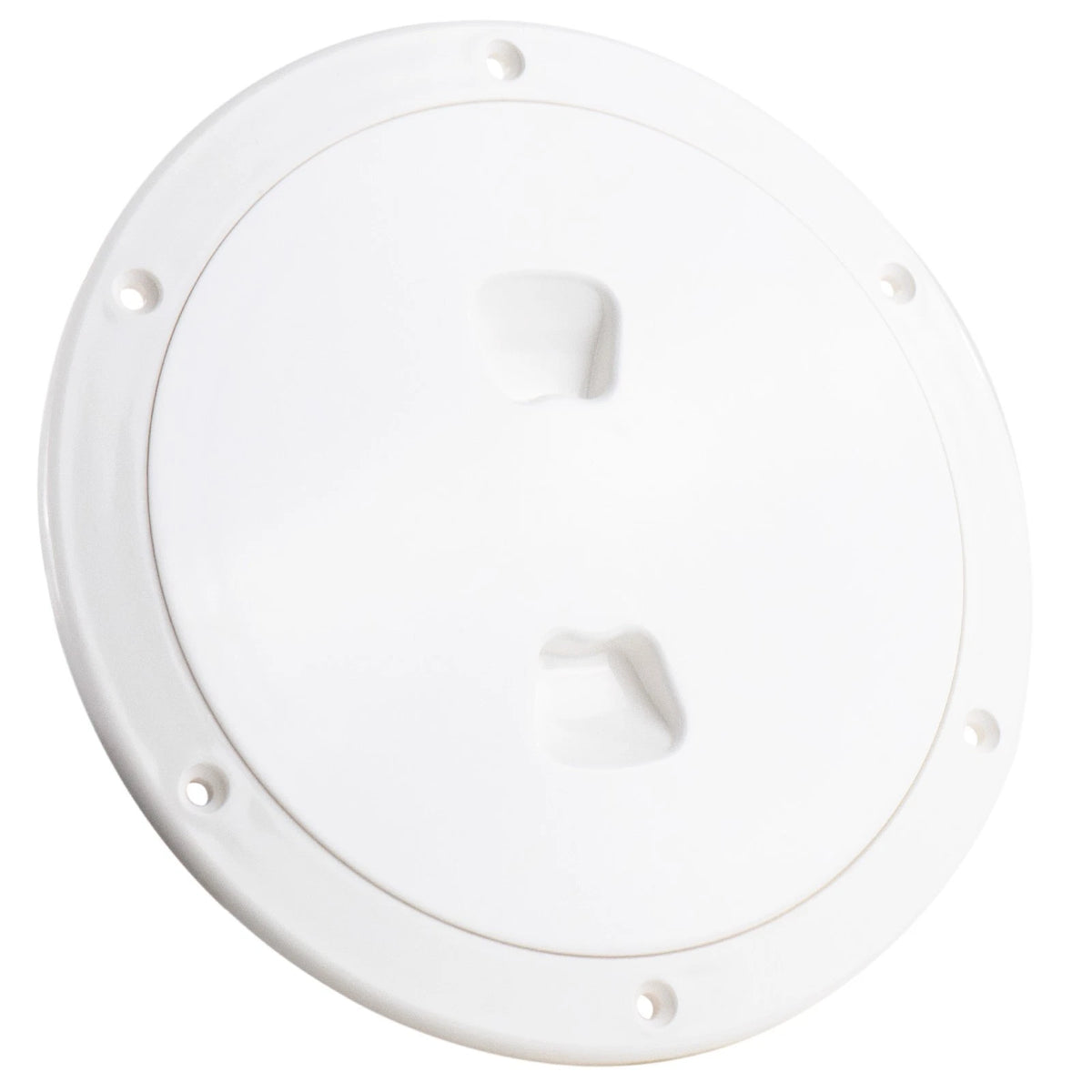 4" Round Inspection Deck Plate Hatch for Marine Boat (Off-White)