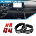 AC Climate Heater Switch Knob Cover Ring Replacement for Hyundai Elantra (2021–2024)