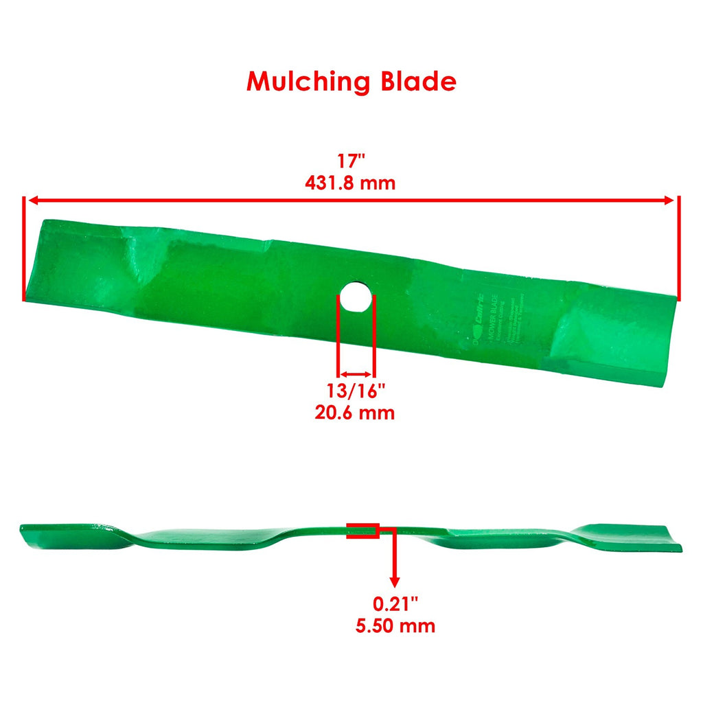 Mulching Blade 48 Inch Replacement for John Deere X300 X710 (2010–2025)